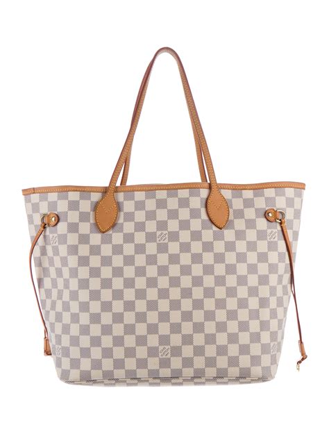 louis vuitton totally damier azur|louis vuitton neverfull mm damier.